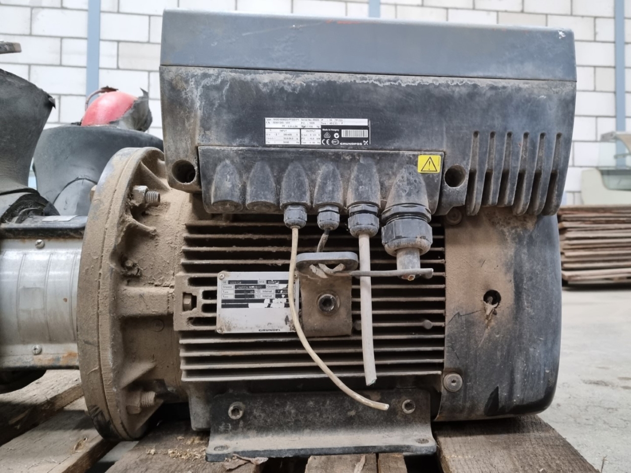 Used Grundfos Nbe X F A Bqqe Water Pump Hos Bv