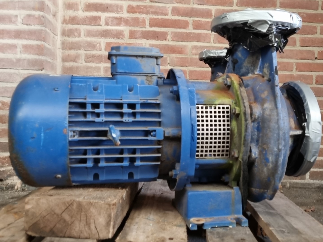 Used Lowara FHS4 100 200 55 Centrifugal Pump HOS BV