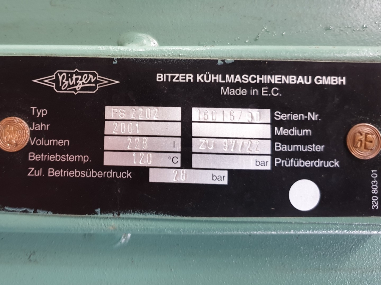 Used Bitzer FS 2202 - HOS BV