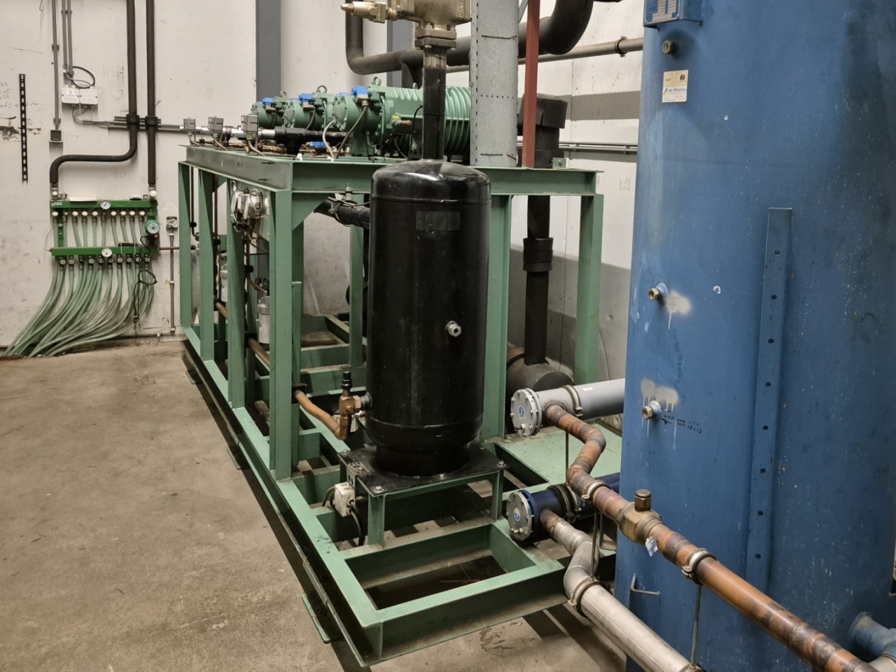 Used Bitzer HSK6451-50Y-40P (x2) & HSK6451-50-40P (x1) semi