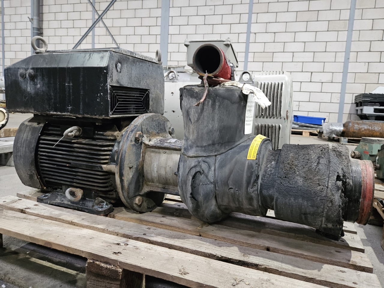 Used Grundfos Nbe A F A Bqqe Water Pump Hos Bv