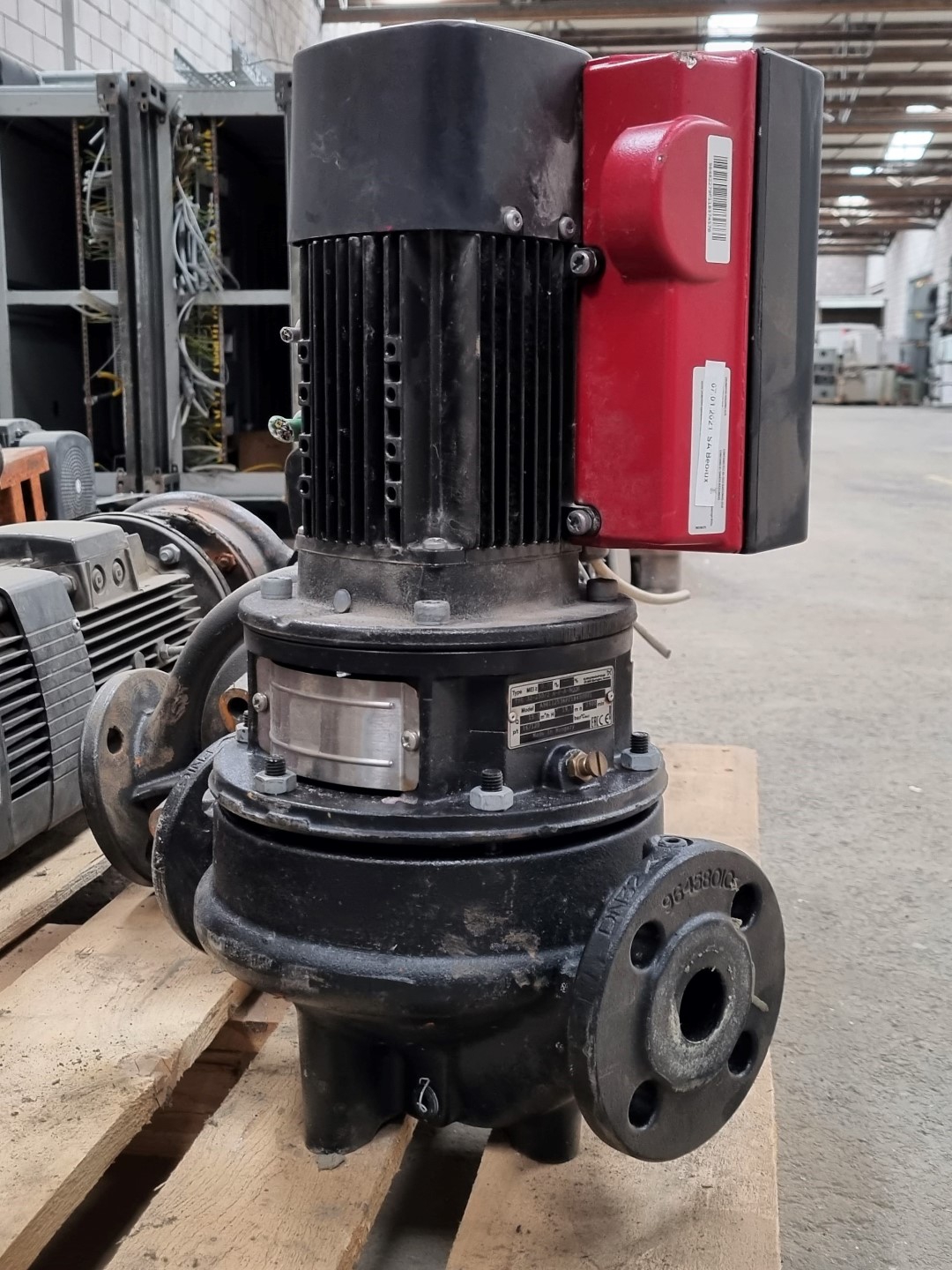 Used Grundfos Tpe A F A Bqqe Water Pump Hos Bv