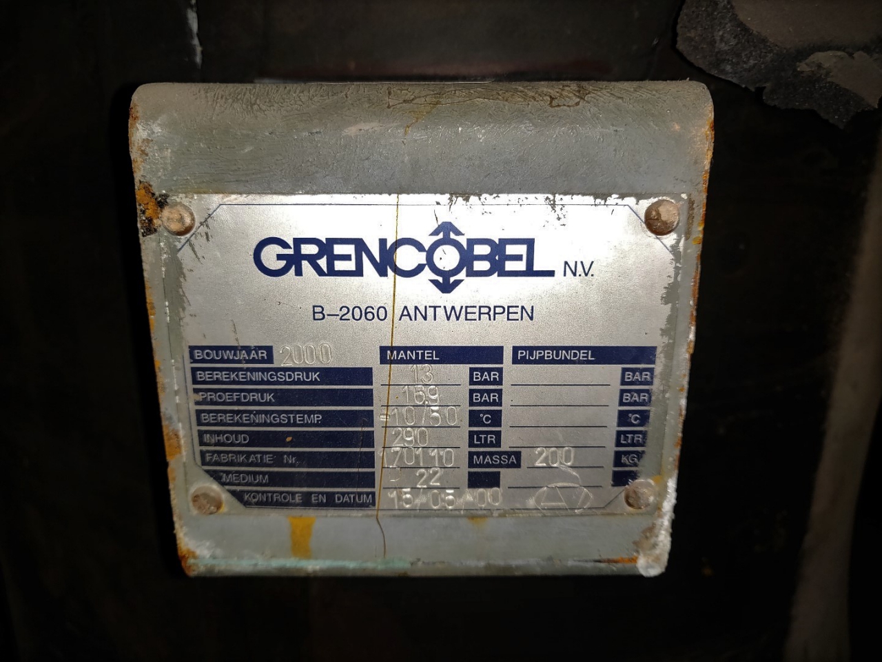 Grencobel B-2060 - HOS BV