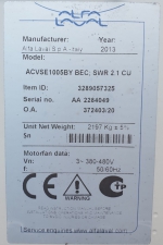 Alfa Laval ACVSE1005BY BEC SWR 2.1 CU