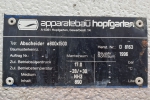 Apparatebau Hopfgarten 960 ltr