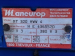 Maneurop MT 320 HWW 4 Condensing unit