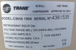 Trane CSHA 150K