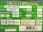 Copeland DLSGP-40X-EWL