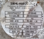 Ziehl Abegg A900PA2717