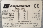 Copeland ZS56K4E-TWD-551 Condensing unit