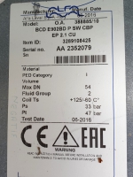 Alfa Laval BCD E902BD P SW CBP