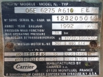 Carlyle / Carrier 06E 6275 A610 EE